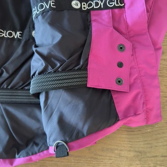 Body Glove Women's‎ Magenta Snow Ski Jacket w/Fur Lined Detachable Hood-Size Lge - Picture 5 of 16